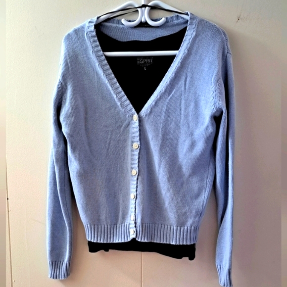 Brandy Melville Sweaters - Baby blue cardigan